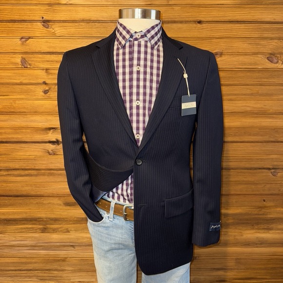 Joseph & Feiss Other - JOSEPH & FEISS Mens Blazer Sport Coat Casual Jacket Size 36R‎ Wool Suit